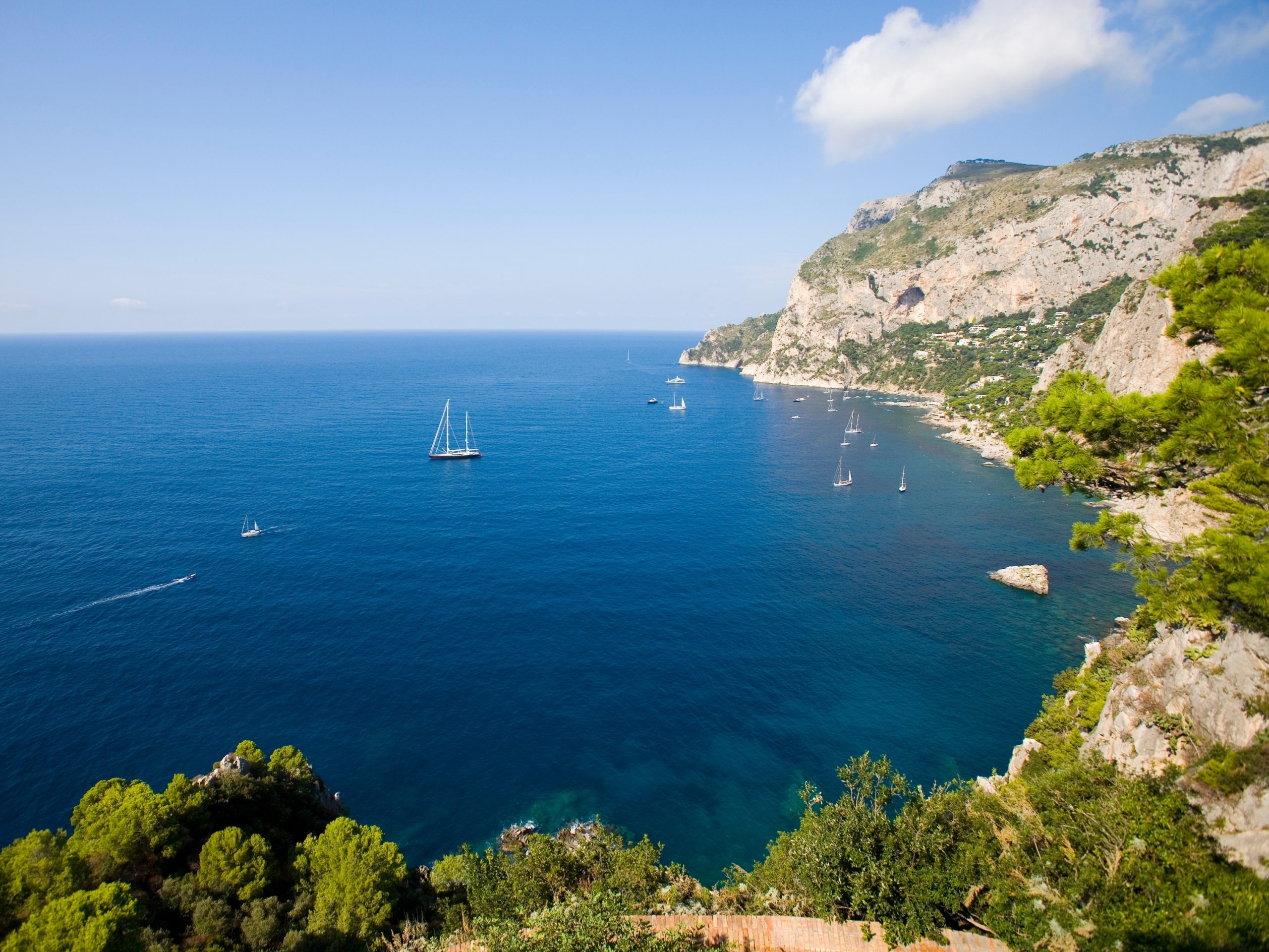Spiaggia della Tragara a Scario in Cilento